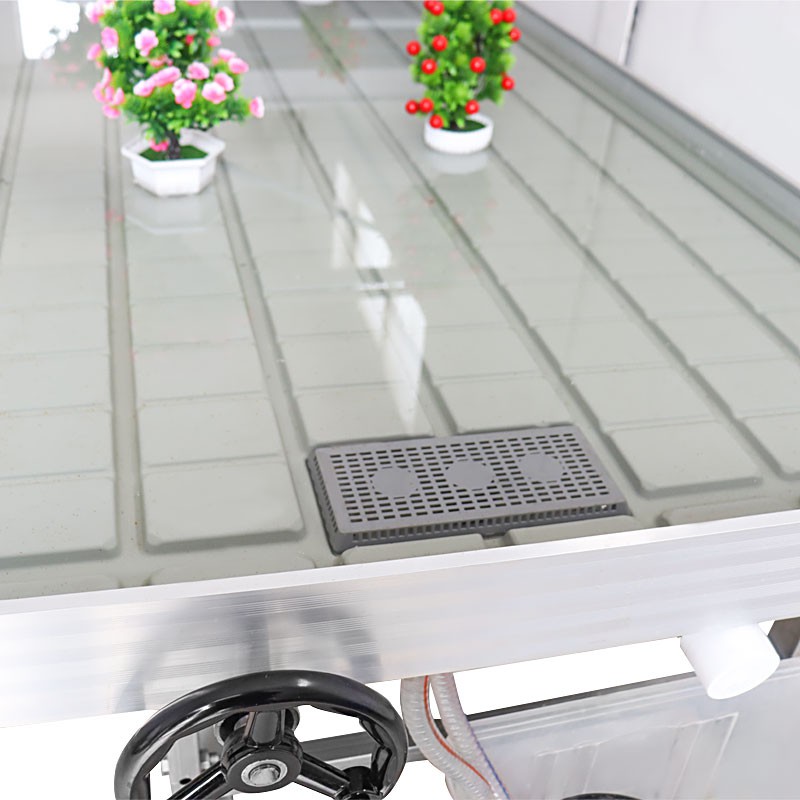 rolling-benches-for-growing-with-flood-tray