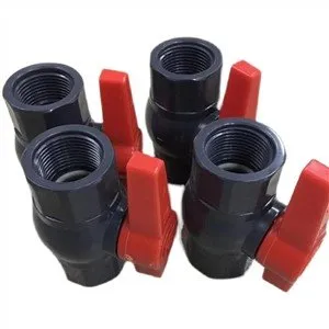 PVC rutuliniai vožtuvai drėkinimui